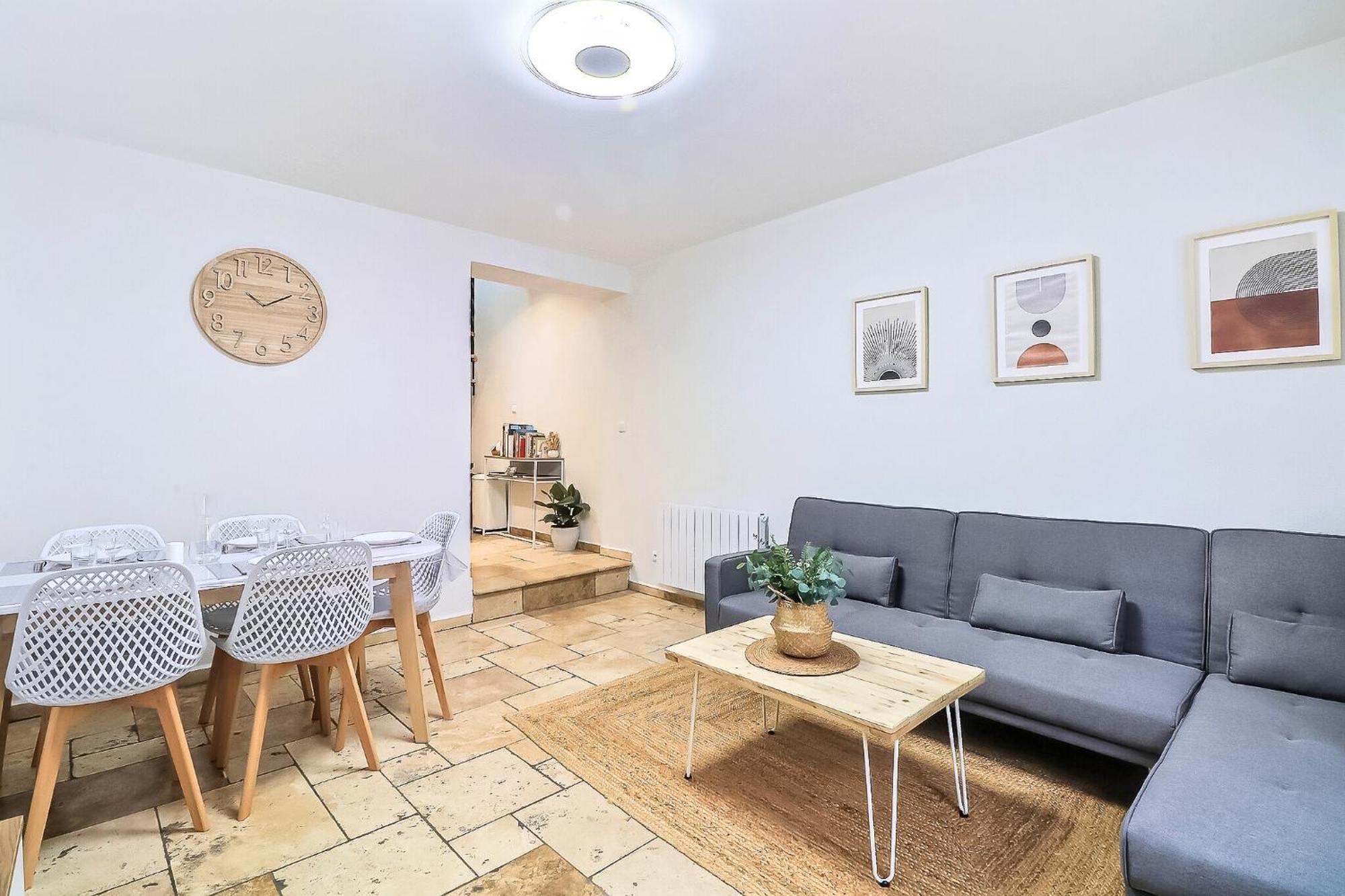 Le Logy-Cosy - Appartement 5 Pers - Clim Wifi Cosy Garage سان جيل المظهر الخارجي الصورة
